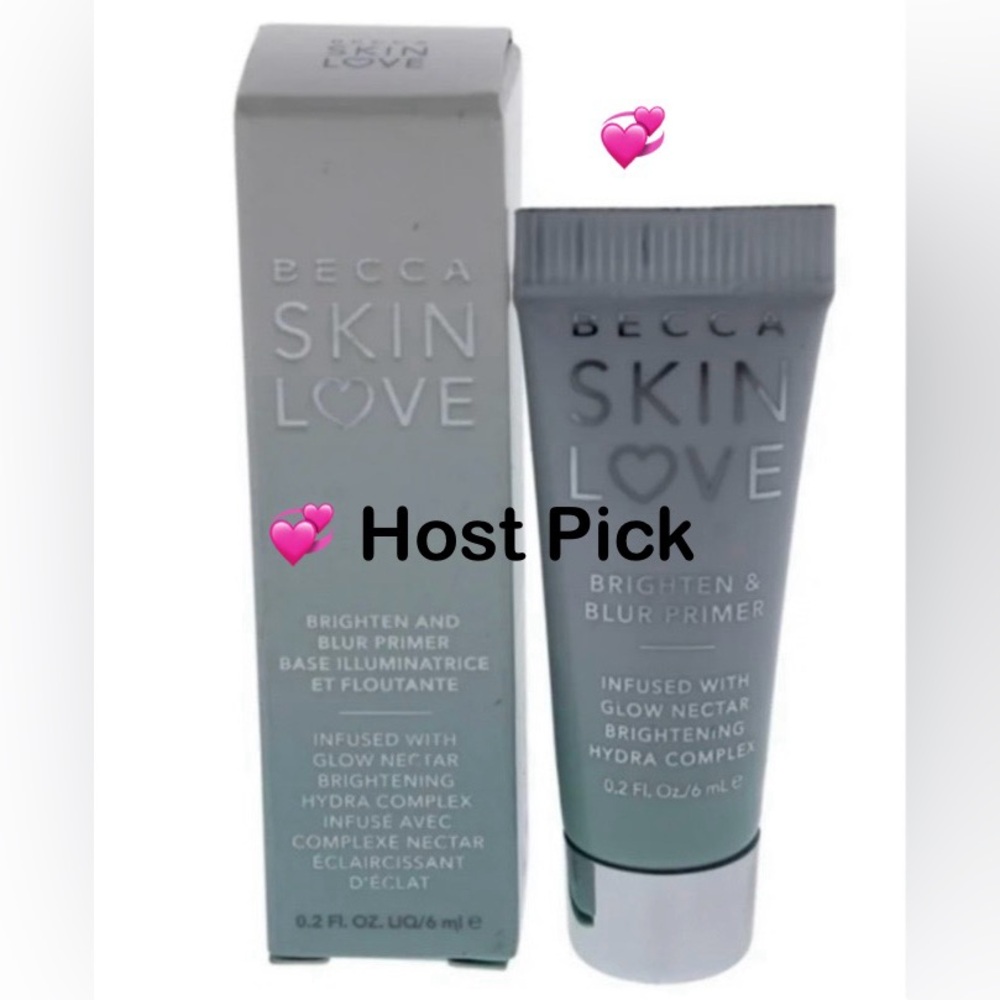 NWT Rare Sealed Becca Skin Love Brighten And Blur Primer Deluxe Travel Size NIB